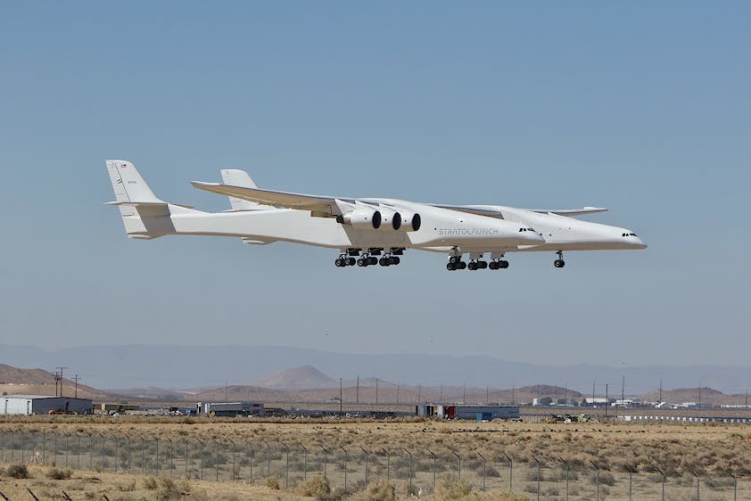 Stratolaunch Roc Landing Flight 7